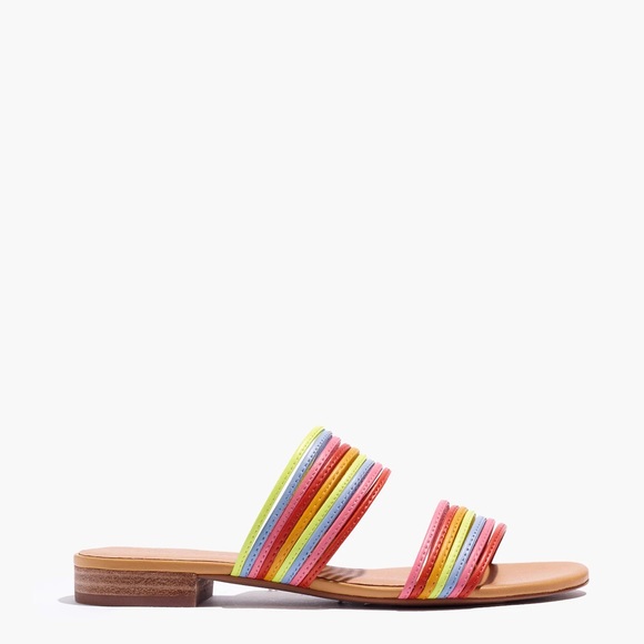 Madewell the Meg Slide Women's Multicolor Sandals - Picture 1 of 4